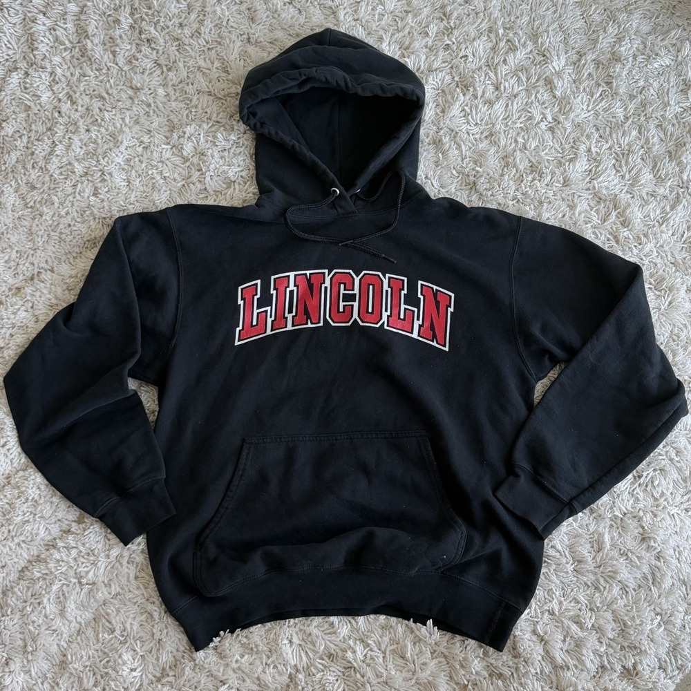 Vintage Lincoln Hoodie Fits Like Size Small